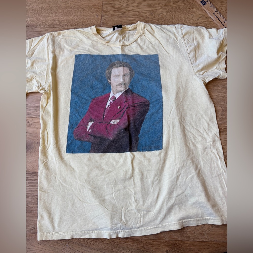 Anchorman will farrell original paramount tee-shirt XL